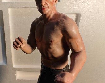 チャールズ・ブロンソン ハードタイムズ 樹脂フィギュア 1/6 または 1/4 スケール