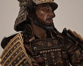 手描き樹脂製サムライフィギュア：将軍シリーズ