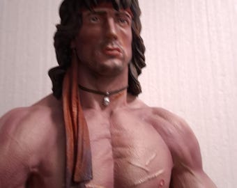 Rambo Custom Resin Statue