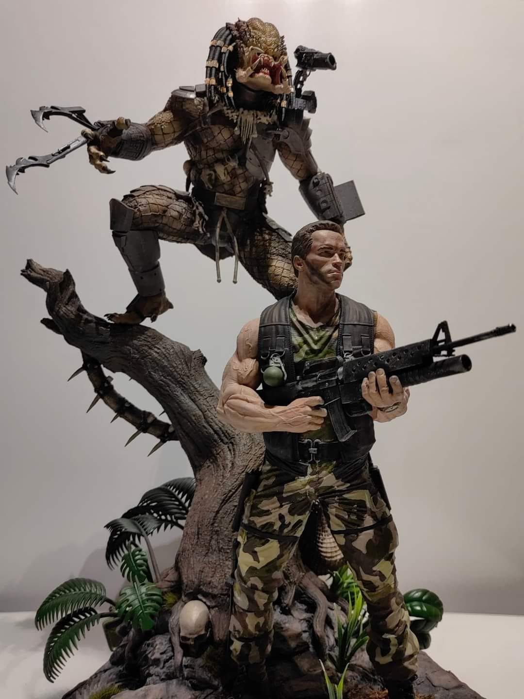 PREDATOR DIORAMA フィギュア1520/1750 PREDATOR DIORAMA FIGURE 1520 1750 | eBay