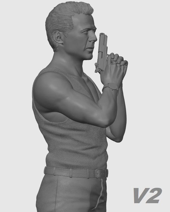 ジョン・マクレーン ダイ・ハード 1/6、1/4 フィギュア - Etsy 日本