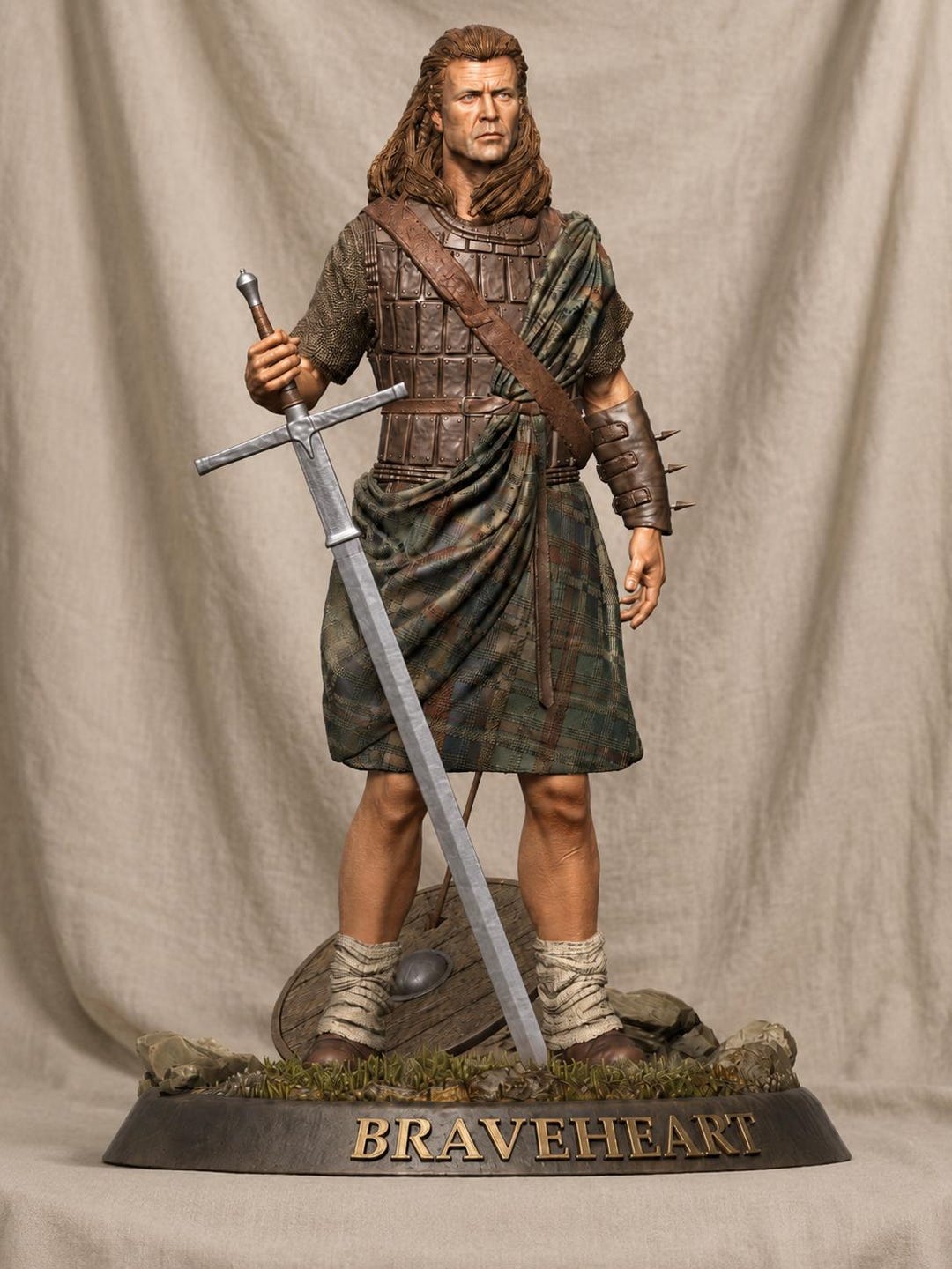 DRAGON ウィリアムウォレス BRAVEHEART フィギュア メル・ギブソンによる『ブレイブハート』のウィリアム・ウォレス 1/6