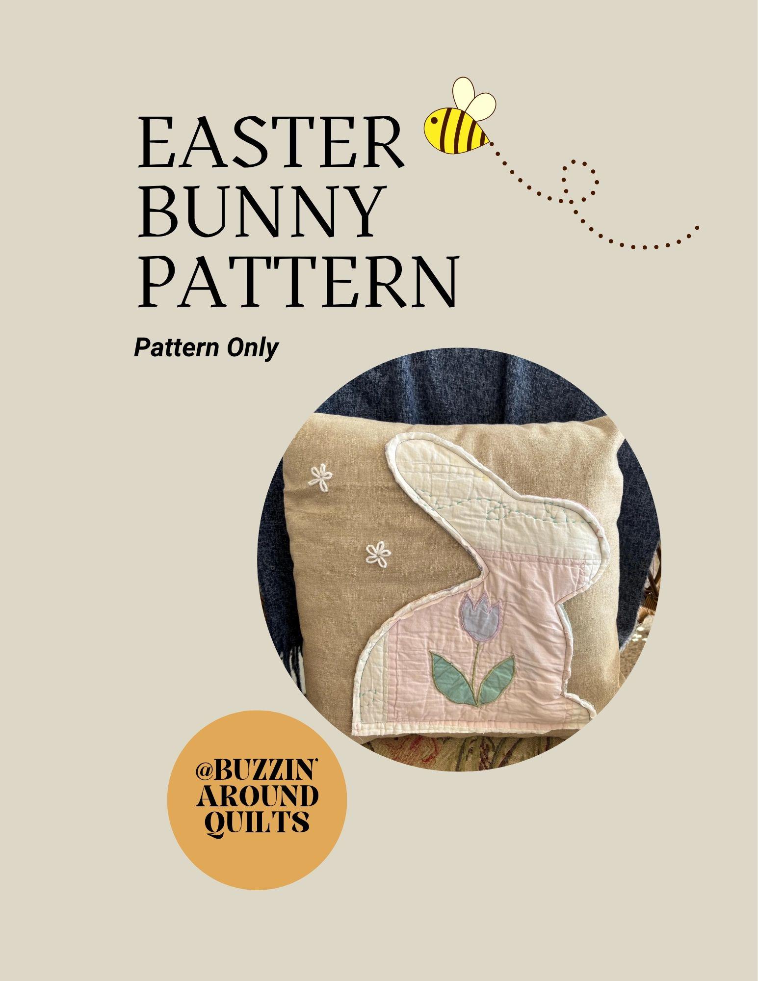 Easter Bunny Pattern Only (PDF) - Etsy