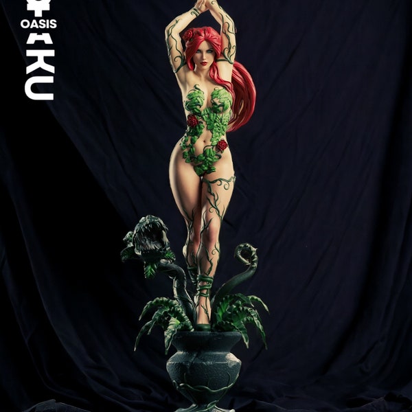 Poison Ivy figuur 3D STL-bestand - Poison Ivy Nswf figuur -3D STL-bestand voor 3D afdrukbaar