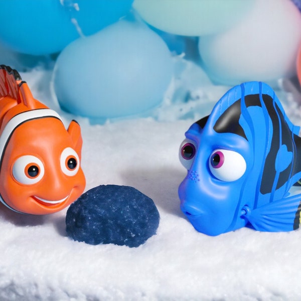 Flexi Nemo & Dory: 3D STL - Flexi Animal Toy STL File - Finding Nemo figure -  Easy to Print STL