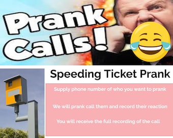 Prank Phone Call - Speeding Ticket Prank Call - English UK Accent