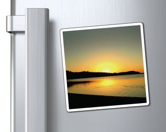 Warm Australian Sunset Landscape Photography - Magnets