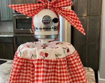 2 Piece Red Gingham Mamaw Kitchen Gift Set