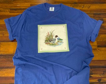 XL Blue Vintage Duck Shirt