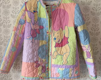 Small/Medium Vintage Quilted Winnie the Pooh Jacket