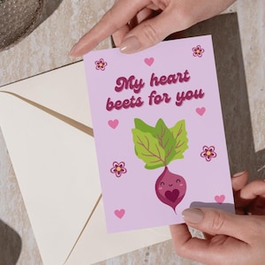 Tarjeta de felicitación digital para tu pareja | tarjeta romantica | Mi corazón late por ti | Tarjeta especial de San Valentín | dulce tarjeta de aniversario