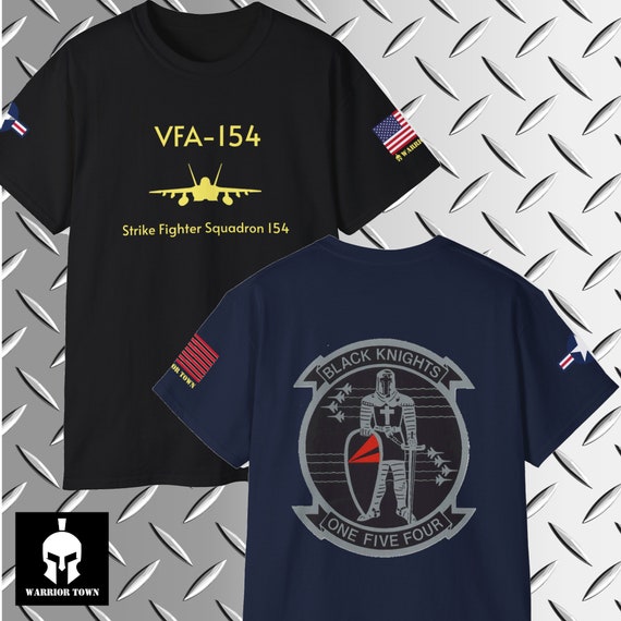 US NAVY ブルゾンスタジャン　BLACK KNIGHTS VFA-154 U.S.NAVY Jacket 