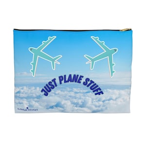 Travel Accessory Pouch, Flight Attendant Necessities, Pilot Gift, Aviation Gift, Just Plane Stuff, Vacation Essentials, Travel Organizer