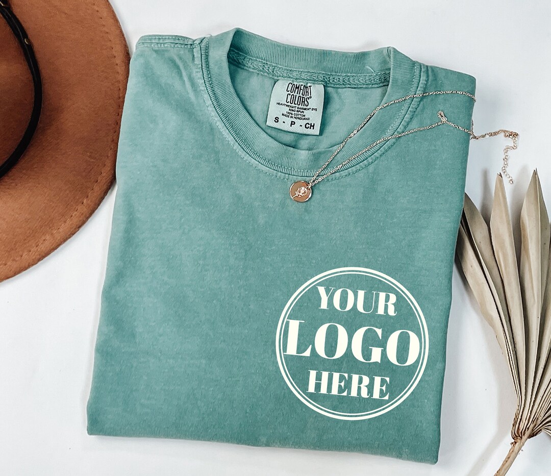 Custom Your Logo Here Shirt, Personalized Company Logo Tee, Comfort Colors® Shirt, Busines