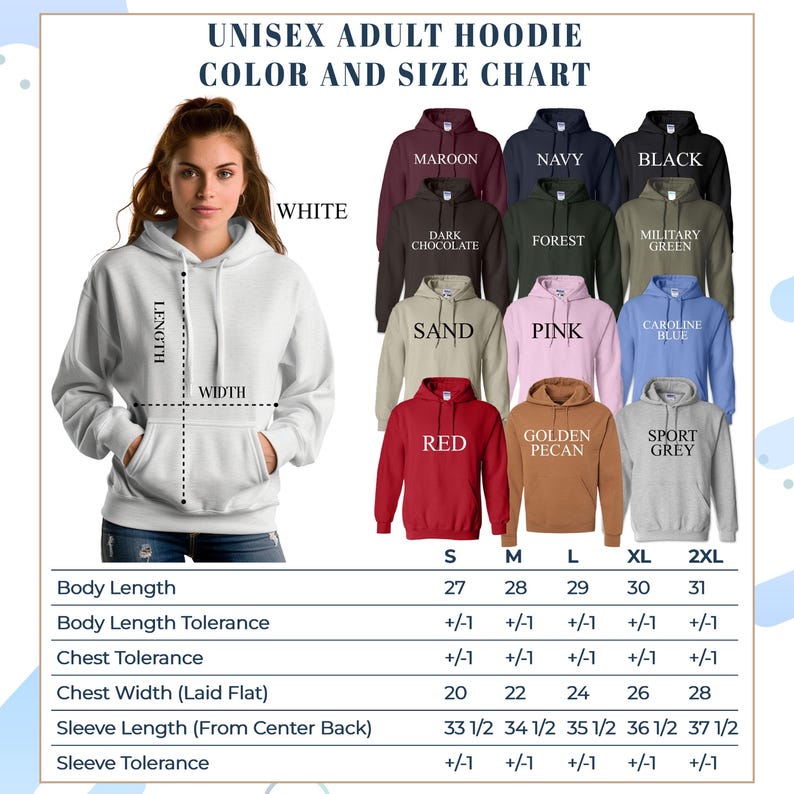 Personalized Business Logo Sweatshirt, Custom Logo Hoodie, Customized Company Logo Outfit, Custom Text Front And Back Outfit, Custom Gifts image 7
