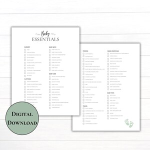 newborn list baby registry