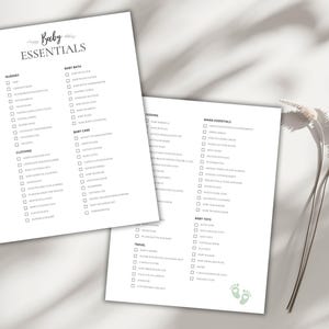 new mom checklist for newborn