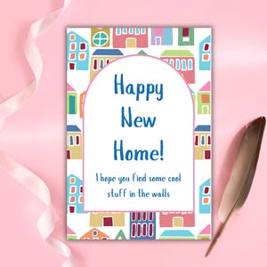 śmieszna nowa karta domowa sarkastyczna nowa karta domowa dla nowego właściciela domu humorystyczne gratulacje z okazji pierwszej karty domowej od agenta nieruchomości śmieszna karta na parapetówkę