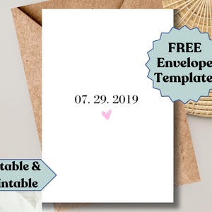 Regalo de aniversario en papel personalizado para él, tarjeta para el primer aniversario de bodas para el esposo, tarjeta para el primer aniversario para el novio, primer aniversario