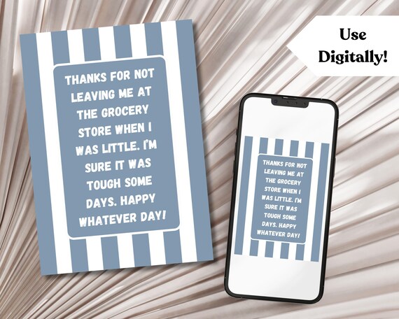 sarcastic mother day card funny mother day humor card from daughter happy mother day greeting card for mom humorous mother day card from son