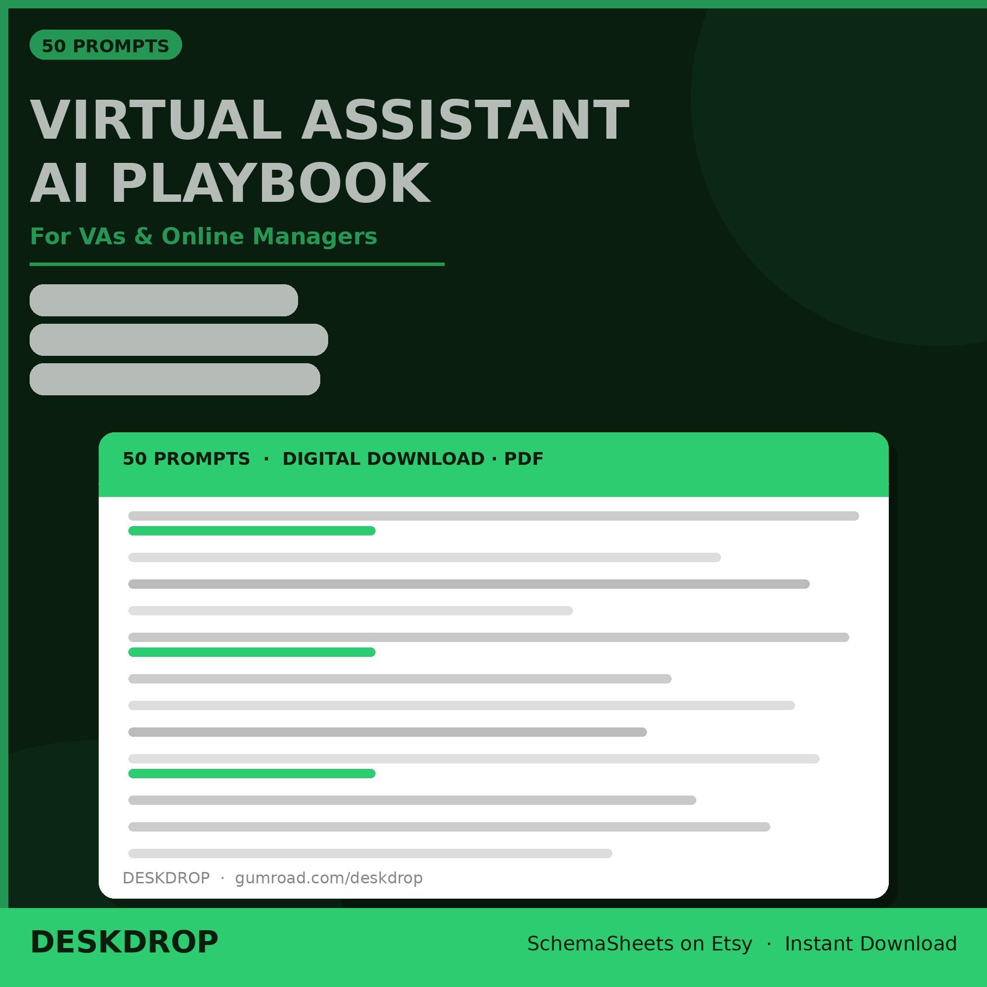Chatgpt Prompts for Virtual Assistants — 50 AI Prompts for VA Business ...