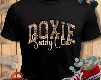 Varsity Dachshund T-Shirt: Doxie Society Club Tee for Dog Lovers