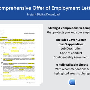 Carta de oferta de empleo