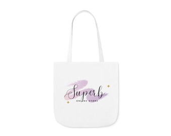 Canvas bag with editable design.