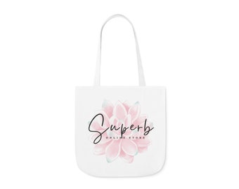 Canvas bag with editable design.