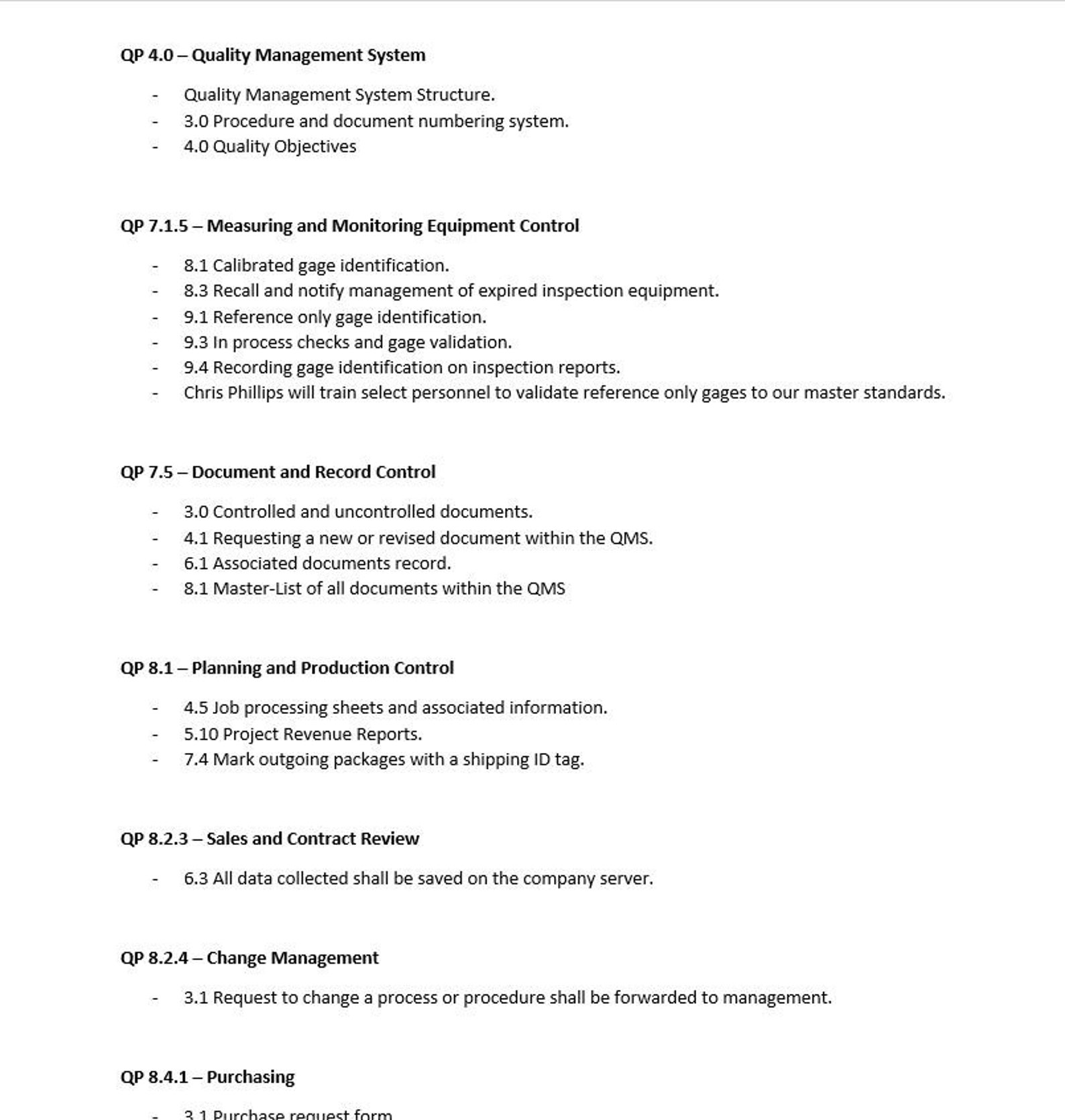 ISO 9001 2015 Training & Employee Competence Template With Log and ...