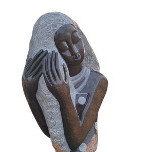 Abstracte figuursculptuur| Shona-beeldhouwwerk| Stenen beeldhouwwerk| Woondecoraties| Cadeaus