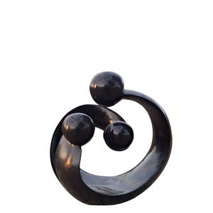 Abstract familiebeeldhouwwerk| Shona-beeldhouwwerk| Stenen beeldhouwwerk| Woondecoraties| Cadeaus