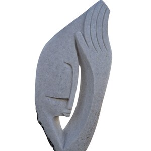 Abstract beeldhouwwerk uit dolomiet| Shona-beeldhouwwerk| Stenen beeldhouwwerk| Woondecoraties| Cadeaus