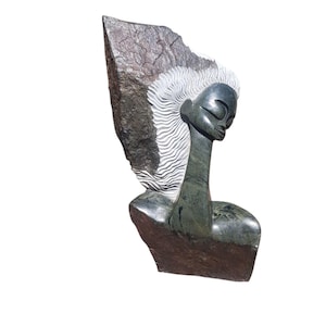 Abstracte figuursculptuur| Shona-beeldhouwwerk| Stenen beeldhouwwerk| Woondecoraties| Cadeaus