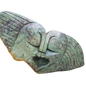 Abstract Figure Sculpture| Shona Sculpture| Cobalt| Stone Sculpture| Home Decor| Gifts