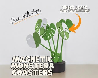 Monstera Coasters *MAGNETIC*