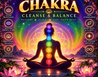 Reinigung und Ausgleich eines einzelnen Chakras