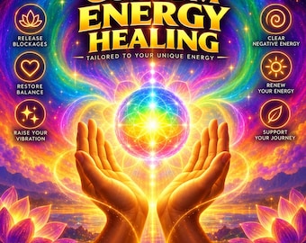 Custom Energy Healing Session (You Choose Focus Areas)