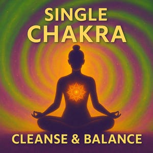 Limpeza e equilíbrio de um único chakra