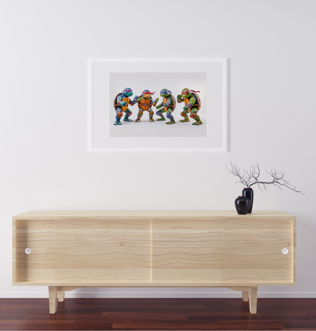 Teenage Mutant Ninja Turtles TMNT Alebrijes Print - Etsy