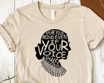 Camiseta gráfica feminista RBG: Expresa tu opinión
