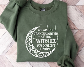 Granddaughters of Witches T-Shirt: Mystic Salem Halloween Shirt