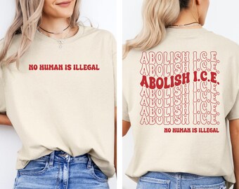 Abolish ICE T-shirt, Anti Ice Sweatshirt and Hoodie