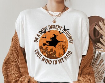 Witch Desert Highway Halloween Shirt, Spooky Season Sweatshirt or Hoodie