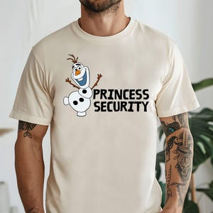 Olaf Princess Security Shirt: Frozen Dad Hoodie