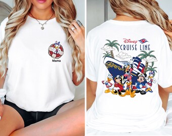 Custom Disney Cruise Line Shirt, Mickey And Friends Cruise Sweatshirt, Disney Cruise  Hoodie, Family Cruise Group Matching, Handmade Tee