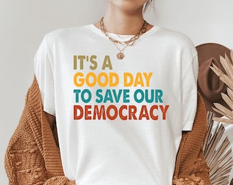 Protect Democracy Sweatshirt: Women's Rights, Anti-Fascism