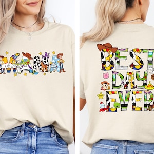 Disney Toy Story Best Day Ever Sweatshirt, Toy Story Mommy Tee, Disney Best Day Ever Shirt, Sheriff Woody and Jessie Hoodie