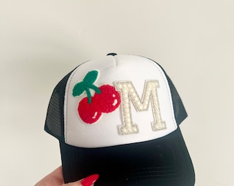 Cherry Trucker Hat