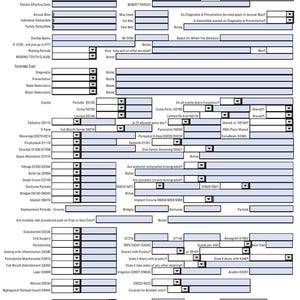 Dental Insurance Verification Form- PDF